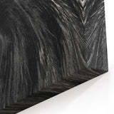 Modern Figurative Wall Art - Black and White Abstract Elegance