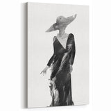Contemporary Figurative Prints - Minimalist Black and White Artwork