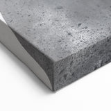 Modern Abstract Figurative Art - Textured Gray Silhouette Canvas