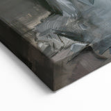 Figurative Abstract Canvas - Elegant Lady in Reflection