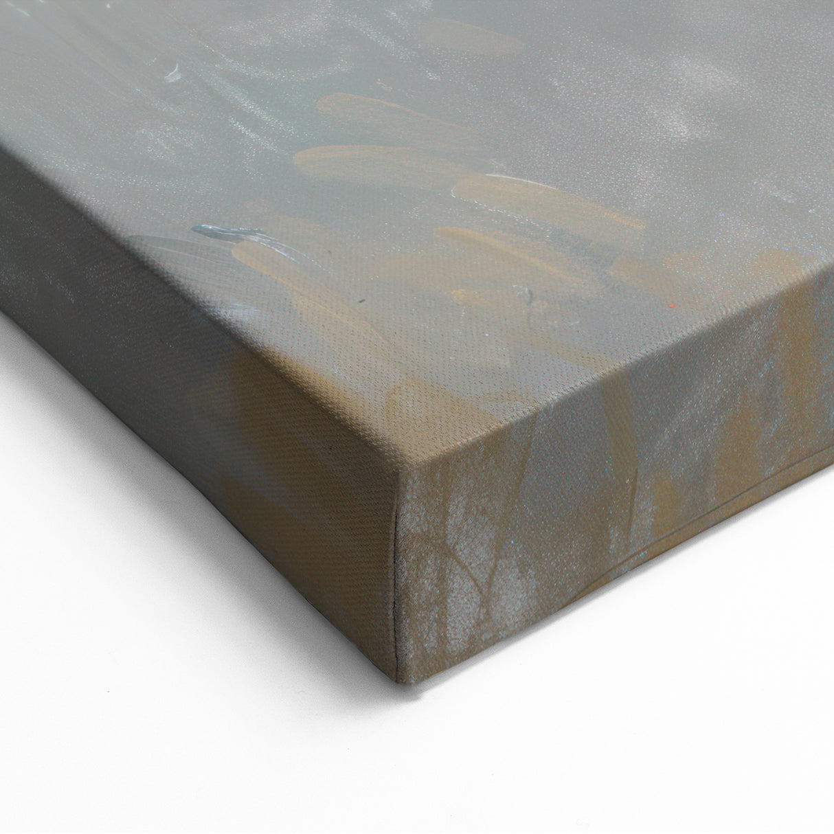 Abstract Figurative Art - Tranquil Human Form in Serene Landscape