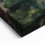 Modern Figurative Wall Art - Abstract Figure in Blooming Garden