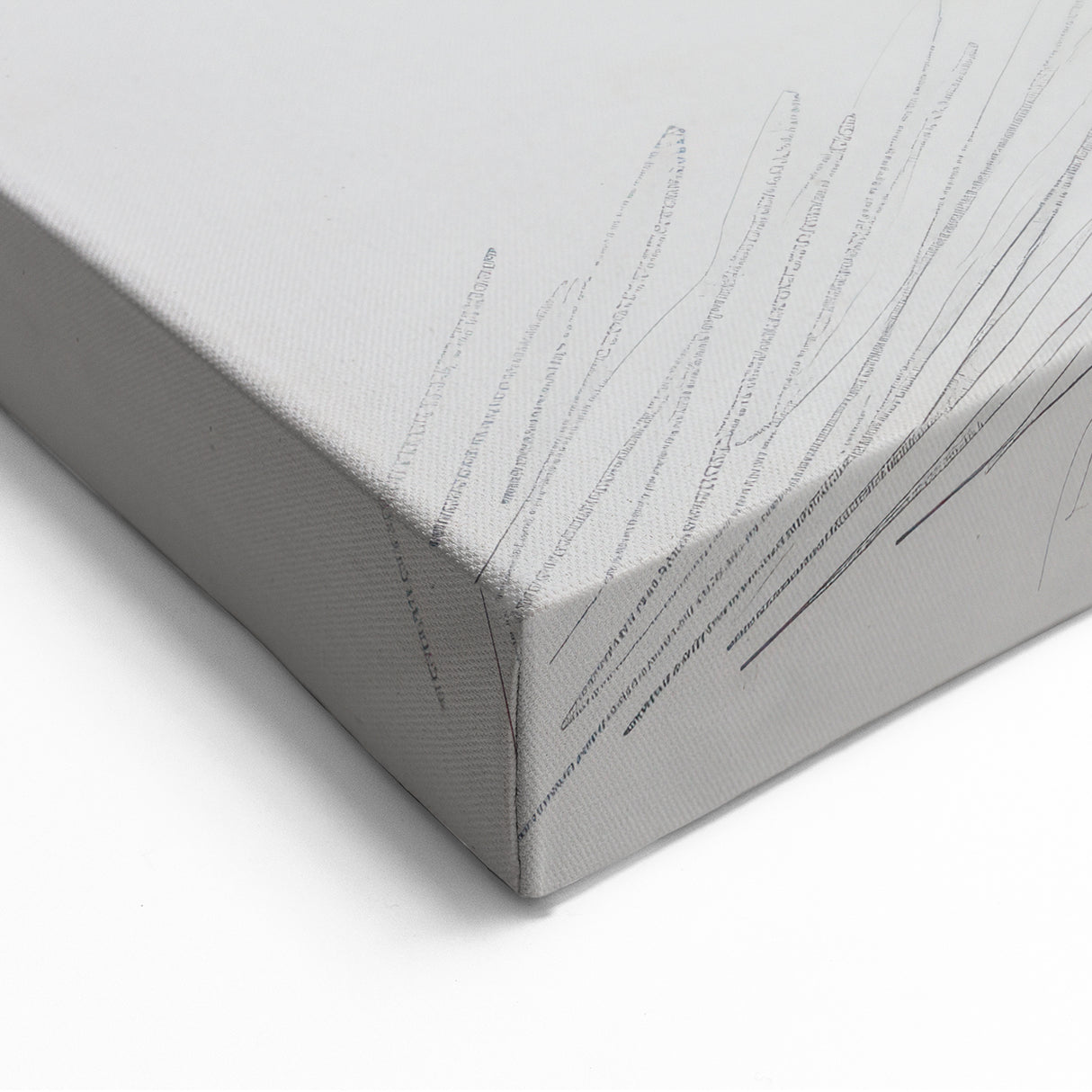 Abstract Human Figure Art - Graceful Dancer in Pencil Sketch Style