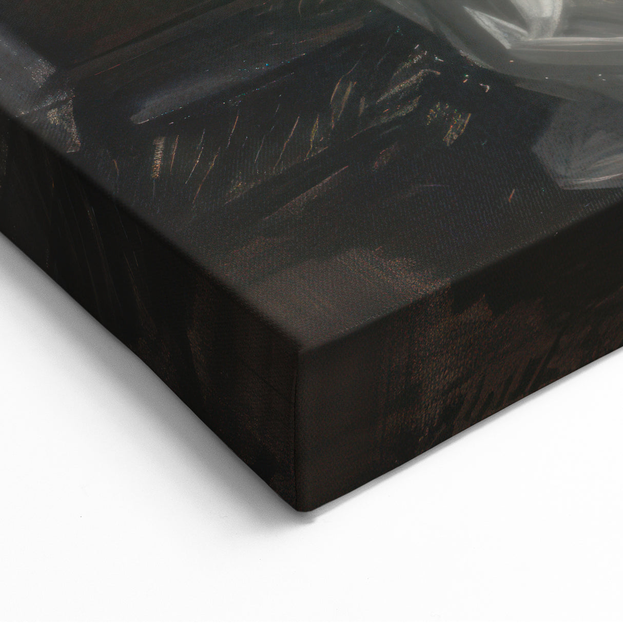 Artistic Figurative Wall Art - Woman in Reflection by the Mirror