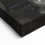 Artistic Figurative Wall Art - Woman in Reflection by the Mirror