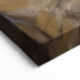 Abstract Figurative Art - Mother and Child in Warm Neutral Tones