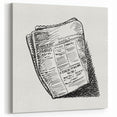 Expressionist Art - Telegraph by Leo Gestel Modern Wall Art Print