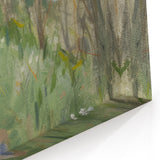 Abstract Figurative Art - Child in a Tranquil Spring Meadow