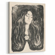 Expressionist Art - The Brooch, Eva Mudocci (1903) Wall Art Print