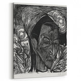 Expressionist Portrait: Fifth Bauhaus Portfolio | Bold Abstract Wall Art