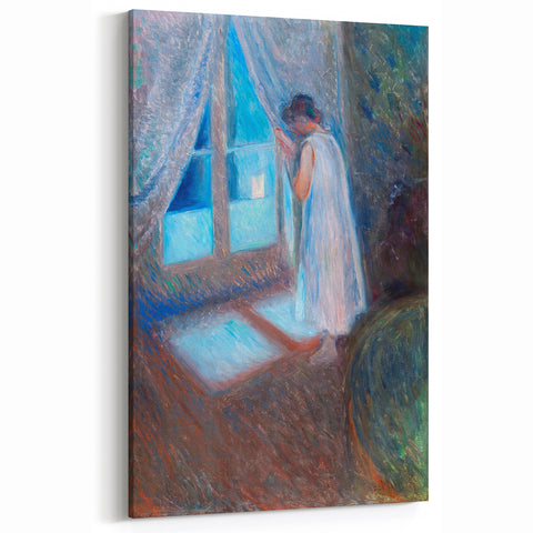 Expressionist Art: The Girl by the Window | Munch's Timeless Masterpiece