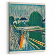 Expressionist Art: The Girls on the Bridge | Vibrant Munch Wall Art
