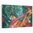 Expressionist Art: The Little Monkey | Vibrant Franz Marc Animal Print