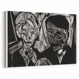 Expressionist Art: The Married Couple Müller | Bold Kirchner Print