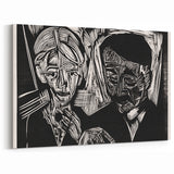 Expressionist Art: The Married Couple Müller | Bold Kirchner Print