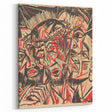 Expressionist Art: The Mocking of Christ | Powerful Otto Lange Print