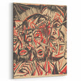 Expressionist Art: The Mocking of Christ | Powerful Otto Lange Print