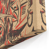 Expressionist Art: The Mocking of Christ | Powerful Otto Lange Print