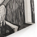Expressionist Art: The Scream | Iconic Black-and-White Munch Print