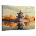 Tranquil Pavilion Prints - Reflections of Serenity and Elegance