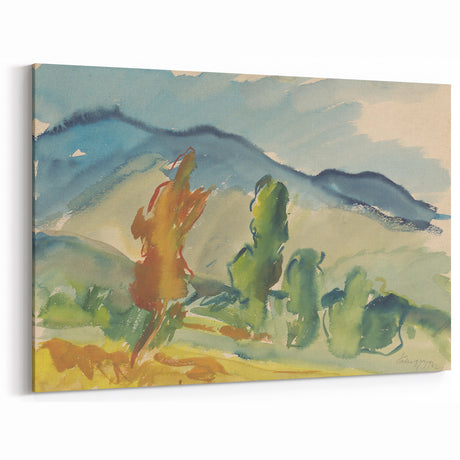 Modern Abstract Wall Art – Contemporary Landscape Art Print