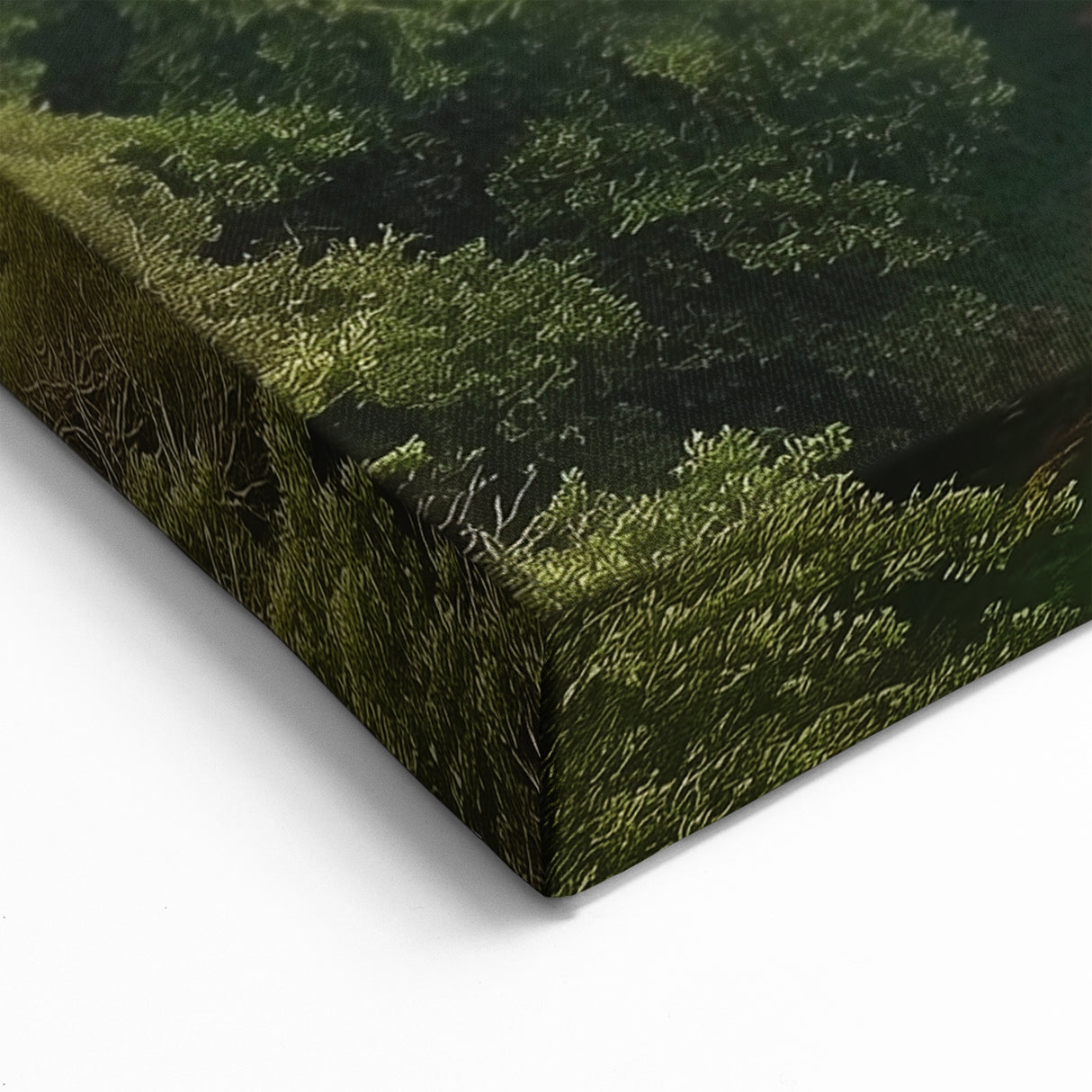 Hidden Forest Castle - Scenic Medieval Fortress in Lush Greenery