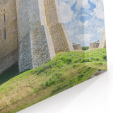 Grand Medieval Fortress - Stone Castle with Towering Battlements