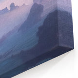 Mystical Castle in the Mist - Enchanting Landscape Art Print