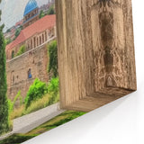 Historical Archway View - Timeless Castle-Inspired Wall Art