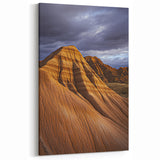 Golden Sandstone Desert Wall Art - Beautiful Desert Canvas Prints