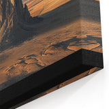 Towering Desert Peaks - Arizona Desert Landscape Art