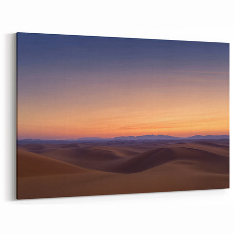 Desert Sunset Serenity - Modern Desert Landscape Photography