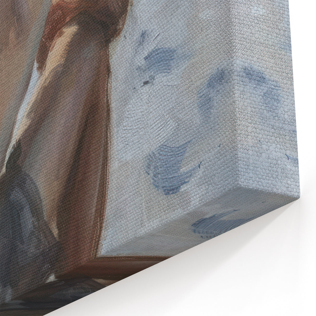 Abstract Human Figures - Serene Seaside Figurative Wall Art Canvas