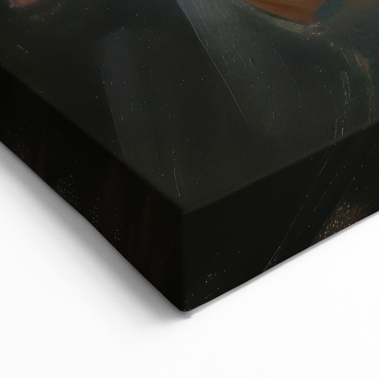 Abstract Human Figures - Gentle Bond in Artistic Charcoal