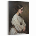 Elegant Figurative Abstract - Serene Portrait of Grace
