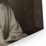 Elegant Figurative Abstract - Serene Portrait of Grace