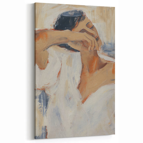 Figurative Wall Art - Graceful Morning Reflection