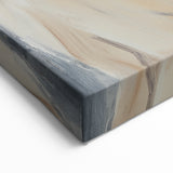 Modern Figurative Abstract - Restful Reverie in Warm Tones