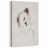 Abstract Human Figures - Introspection Through Literary Elegance