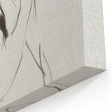 Abstract Human Figures - Introspection Through Literary Elegance