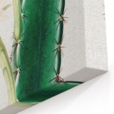 Romanticism Art: "Lady of the Night Cactus" Botanical Canvas Print