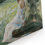 Colorful Figurative Abstracts - Reflection in a Blossoming Garden