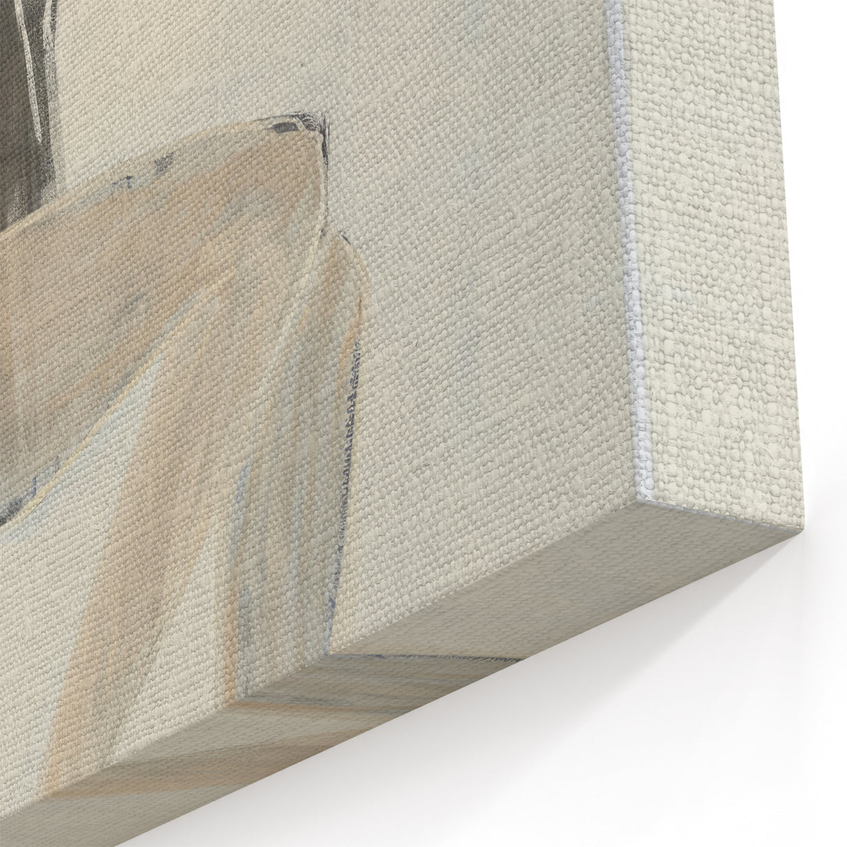 Modern Figurative Abstract - Bold Silhouette in Neutral Hues