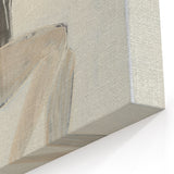 Modern Figurative Abstract - Bold Silhouette in Neutral Hues