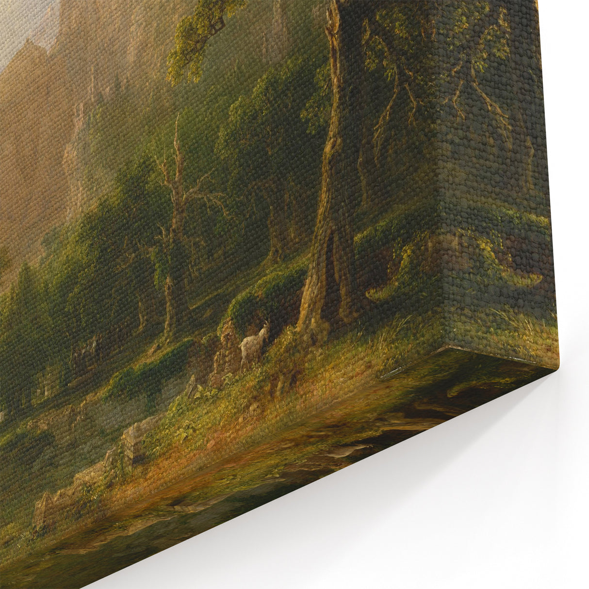 Romanticism Art Landscape - Famous Romantic Era Canvas Print