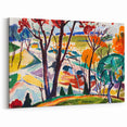 Vibrant Abstract Modern Landscape Wall Art for Contemporary Decor
