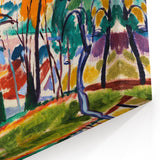 Vibrant Abstract Modern Landscape Wall Art for Contemporary Decor