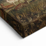 Romanticism Art of Hampton Court - Classic Romantic Era Canvas