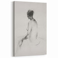 Abstract Human Figures - Minimalist Figurative Pencil Sketch