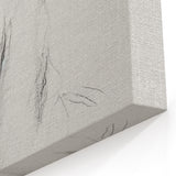 Abstract Human Figures - Minimalist Figurative Pencil Sketch